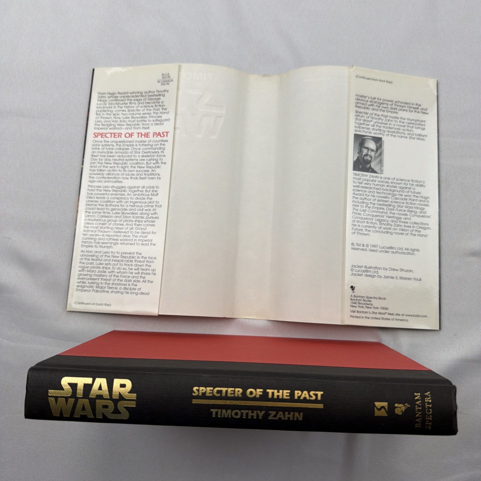 Star Wars Spectre of the Past Vision Future Zahn First 1st Edition Hardcover Set