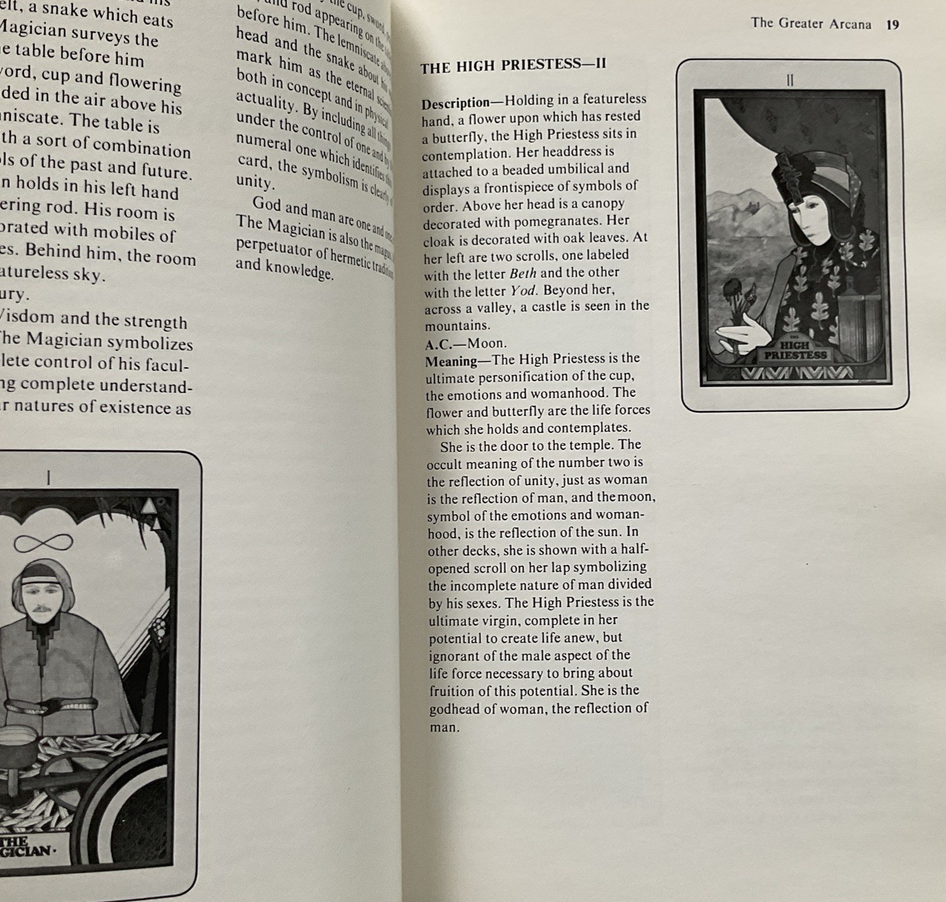 The Windows of Tarot F. D. Graves Morgan & Morgan 1973 Book Trade PB VGC