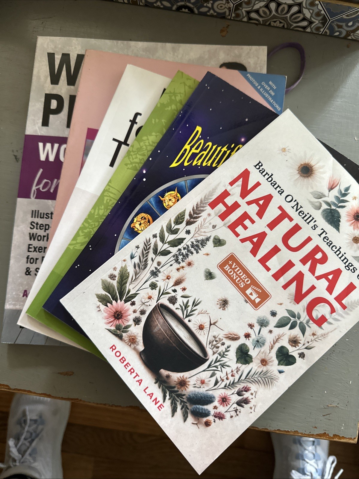 Six Book Bundle, Dealing With Health And Wellness With Pilates And Shiatsu