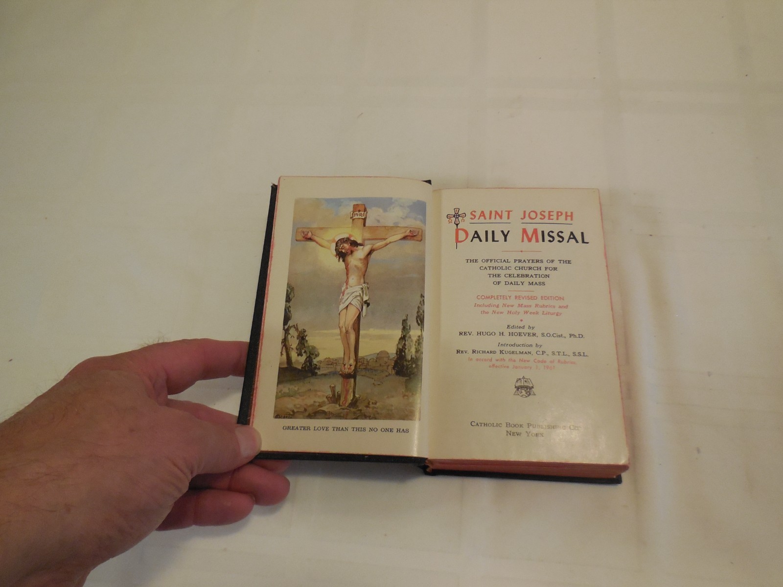 Saint Joseph Daily Missal 1961.