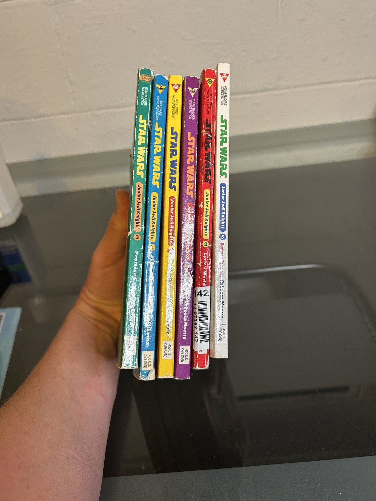 Star Wars 1995 Scholastic Junior Jedi Knights Books Set – Used/Read Description