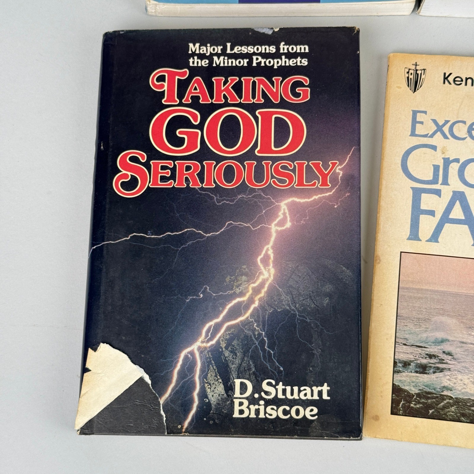 Religious Christian Books Lot of 10 – Hagin, Baxter, Briscoe, Arthur