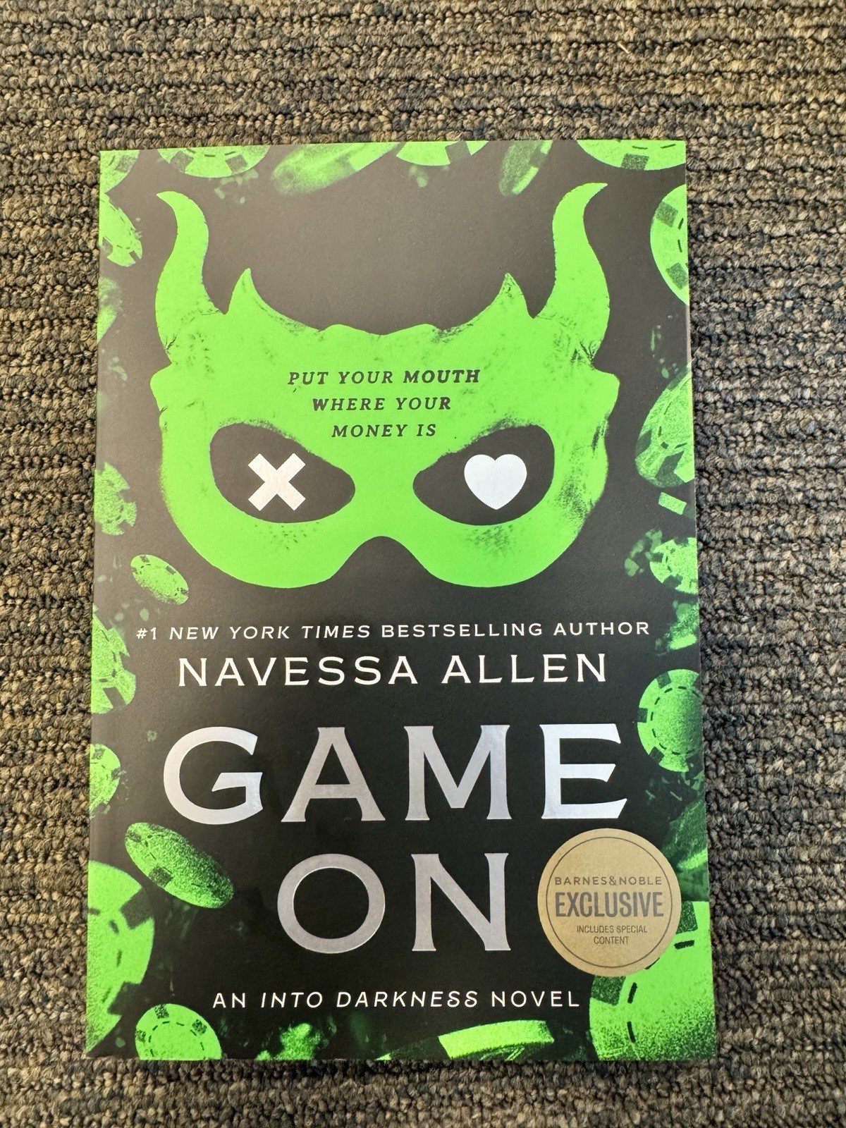 Game On Navessa Allen Dark Romance Into Darkness Novel Paperback
