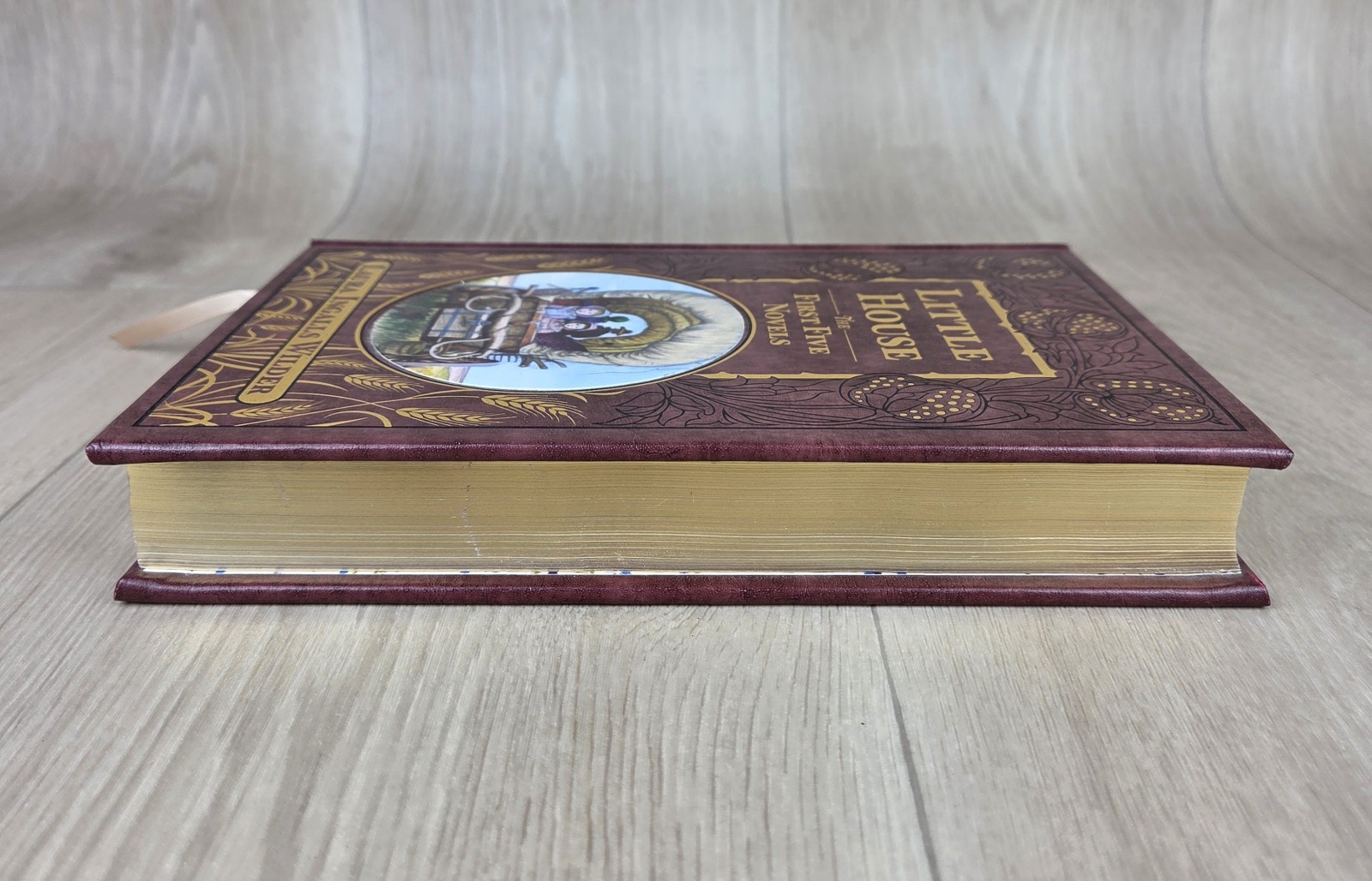 Little House: The First Five Novels by Laura Ingalls Wilder Leather Bound Gilt