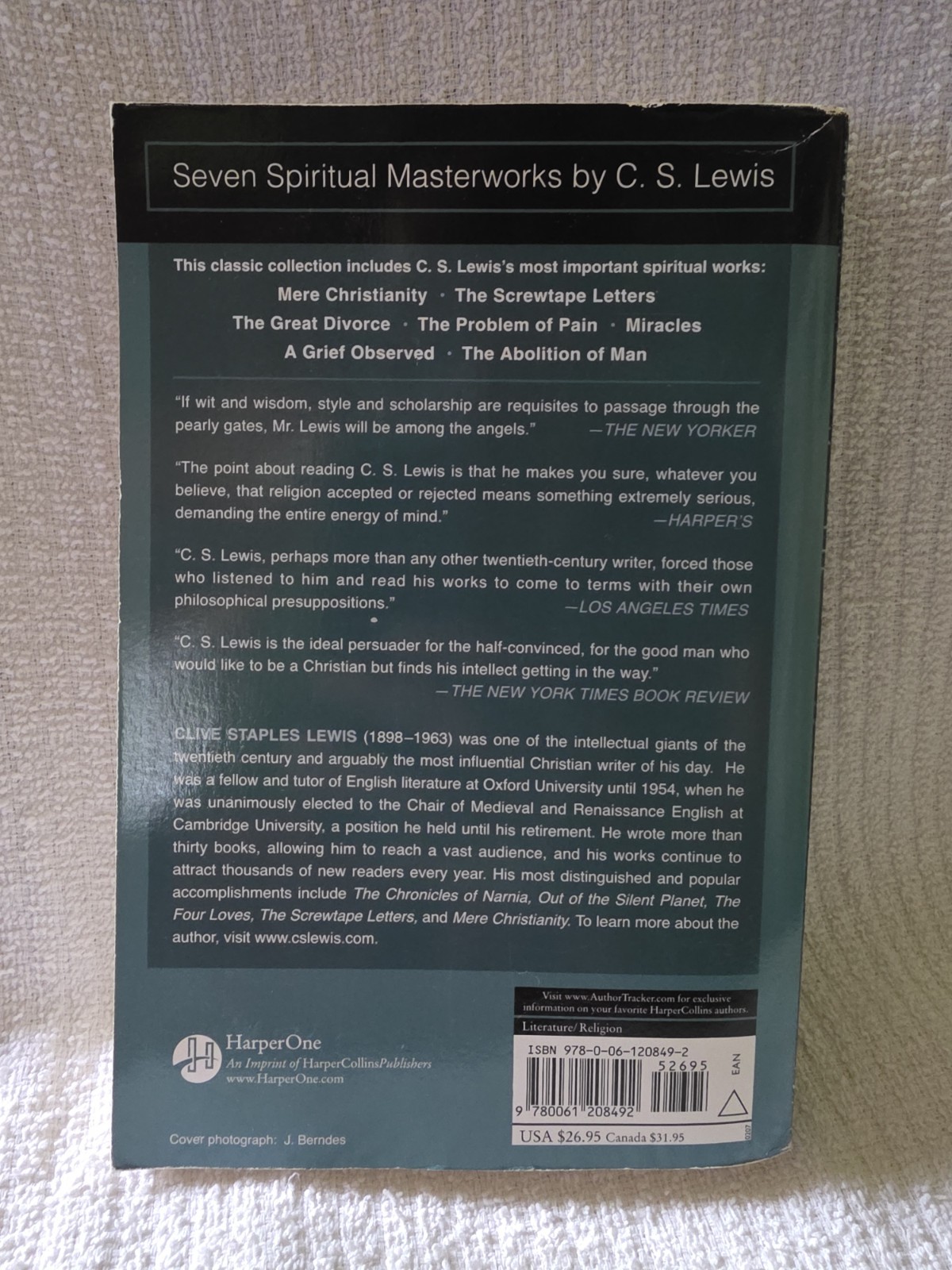 Complete C. S. Lewis Signature Classics 1st Paperback Edition by C. S. Lewis