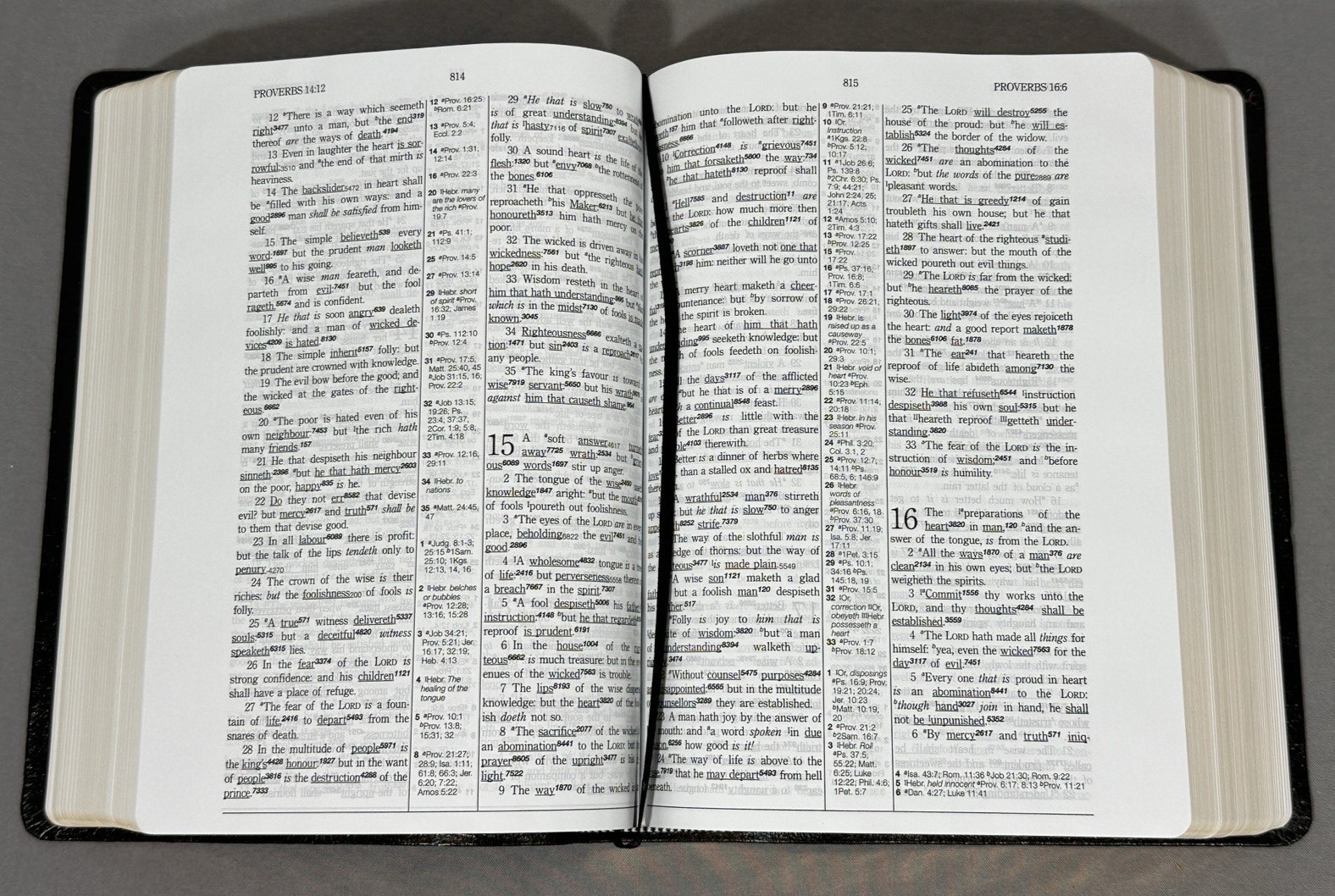 Hebrew Greek Key Word Study Bible KJV Genuine Leather Black AMG Publishers Box
