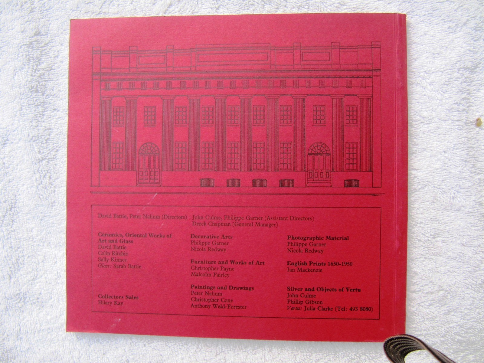 SOTHEBY’s AUCTION CATALOG 1976 Tin Foil Phonographs Gramophone Music Boxes