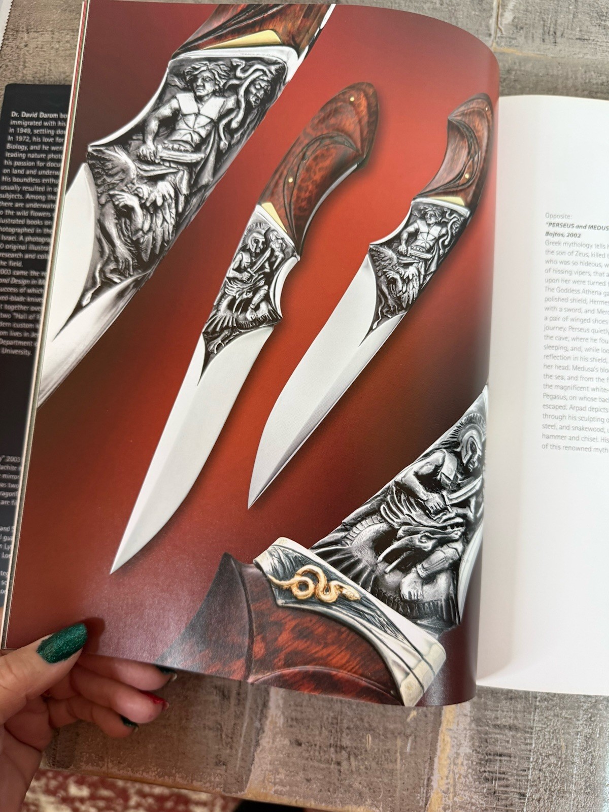 Custom Fixed-Blade Knives by David Darom (2008, Hardcover)