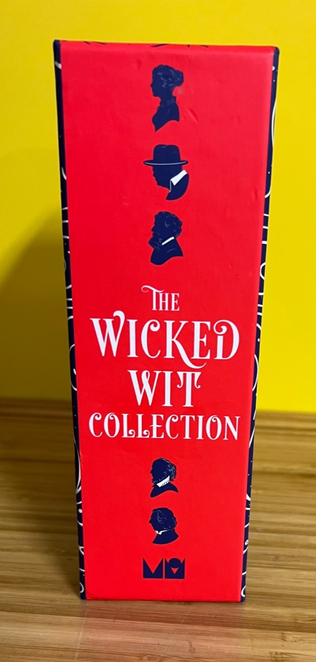 Box set of 5 -Wicked Wit Collection-Shakespeare Churchill Dickens Wilde Austen