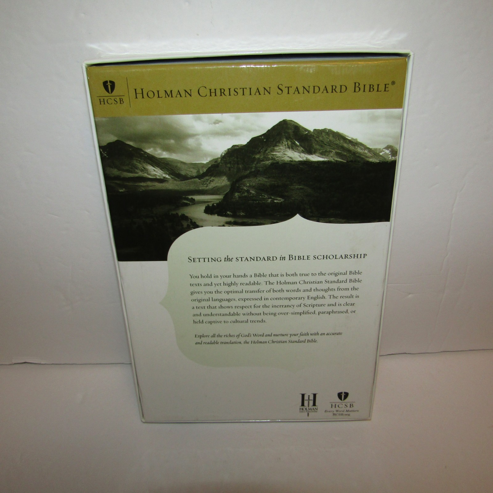 Holy Bible Holman Christian Standard Bible Imitation Leather New in Box HCSB