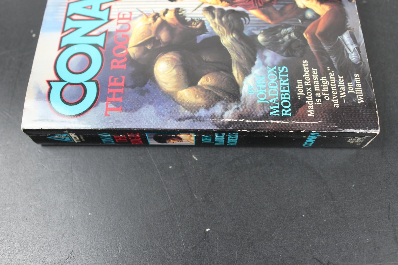 Conan The Rogue John Maddox Roberts 1992 First Mass Market Printing Tor Fantasy