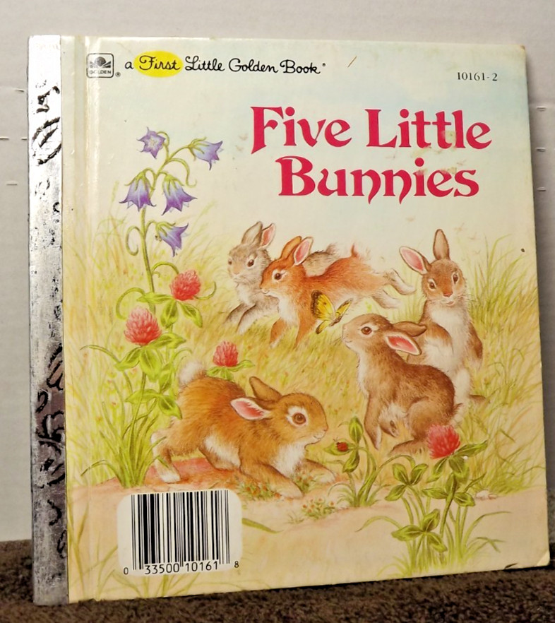 FIVE LITTLE BUNNIES – FIRST LITTLE GOLDEN BOOKS -BY LINDA HAYWARD