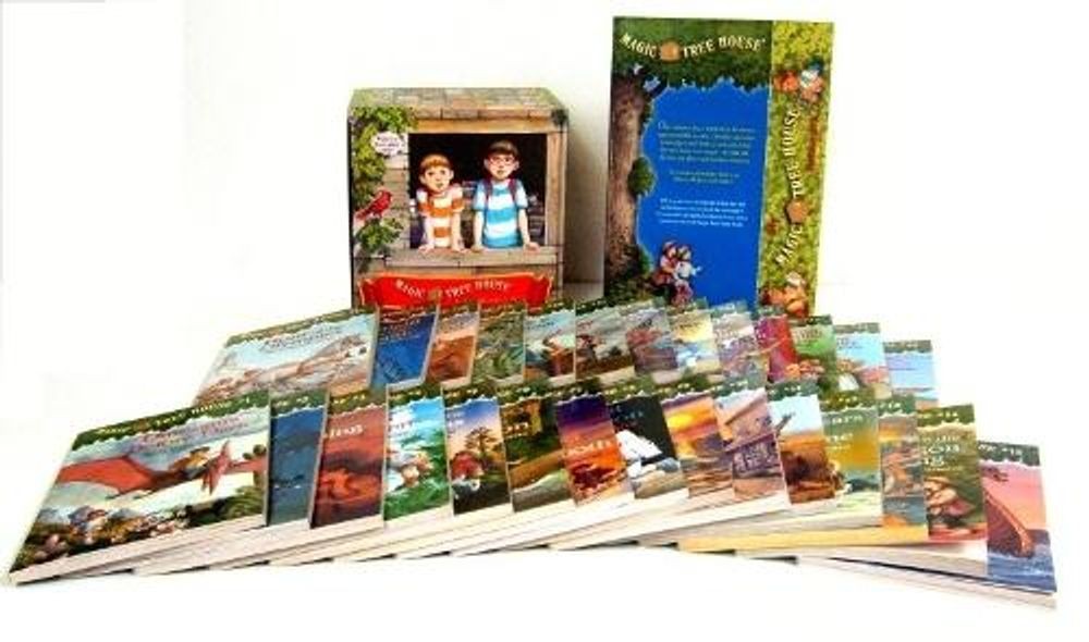 Magic Tree House Books 1-28 Boxed Set by Mary Pope Osborne (English) Paperback B