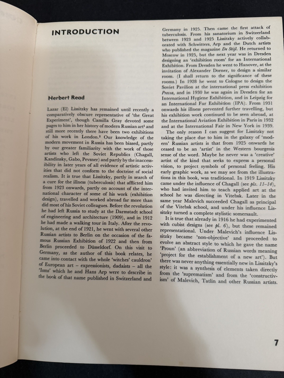 El Lissitzky: Life, Letters, Texts (1980)