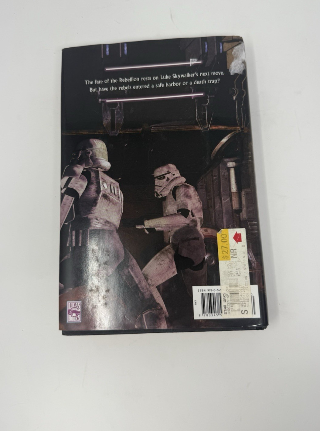 Star Wars Choices of One by Timothy Zahn (2011, Hardcover)