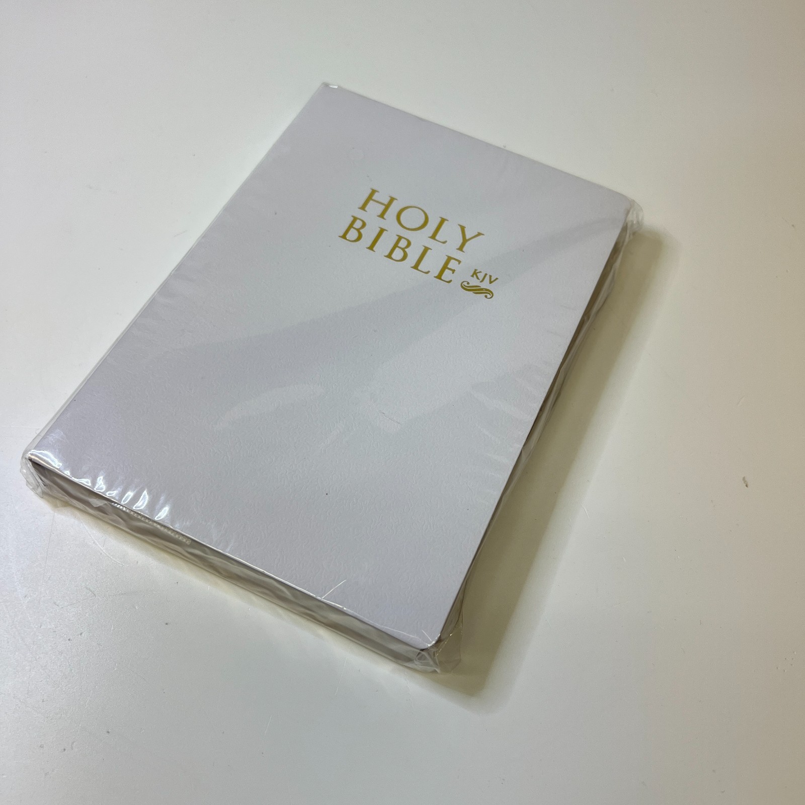 The Holy Bible King James Version White Old & New Testament KJV – NEW Sealed