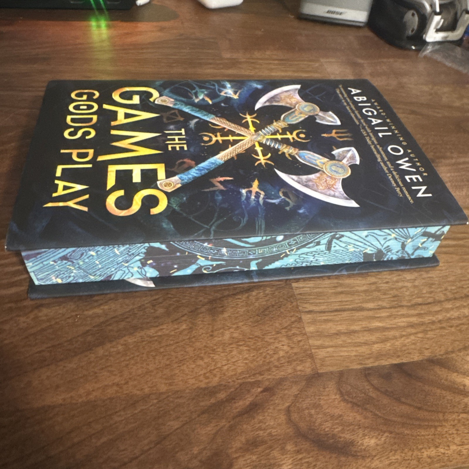 The Games Gods Play Deluxe Limited Edition by Abigail Owen Hardcover OOP