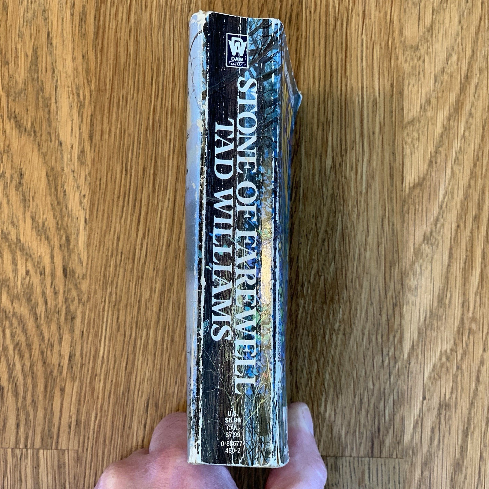 STONE OF FAREWELL by Tad Williams 1991 MMPB DAW Memory Sorrow & Thorn #2
