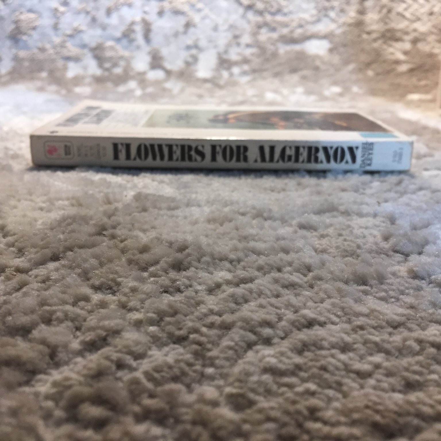 Flowers for Algernon Daniel Keyes 1967 Bantam Edition Science Fiction Psychology