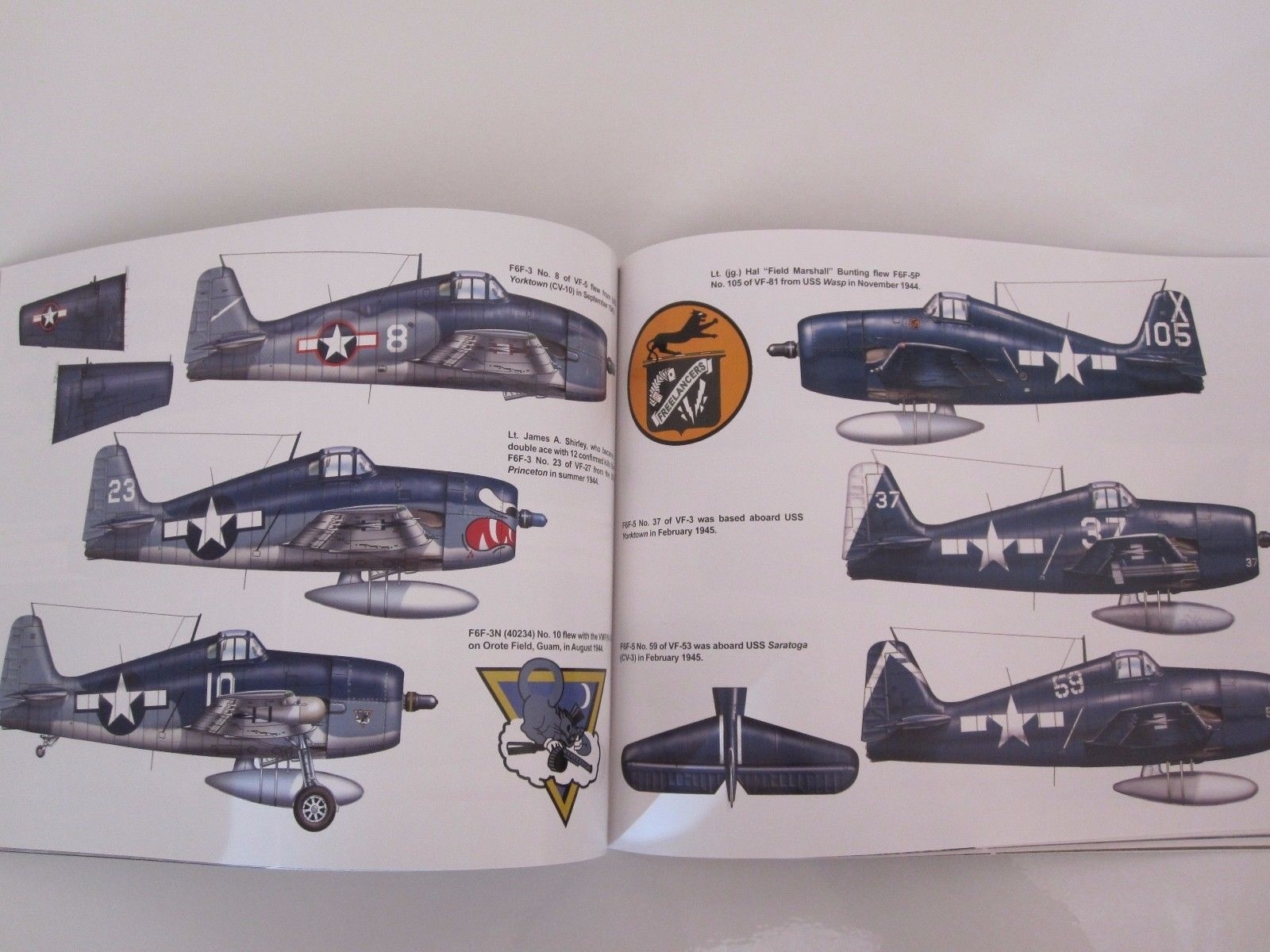 Squadron Book: F6F Hellcat In Action, New Expanded Edition 80 pages