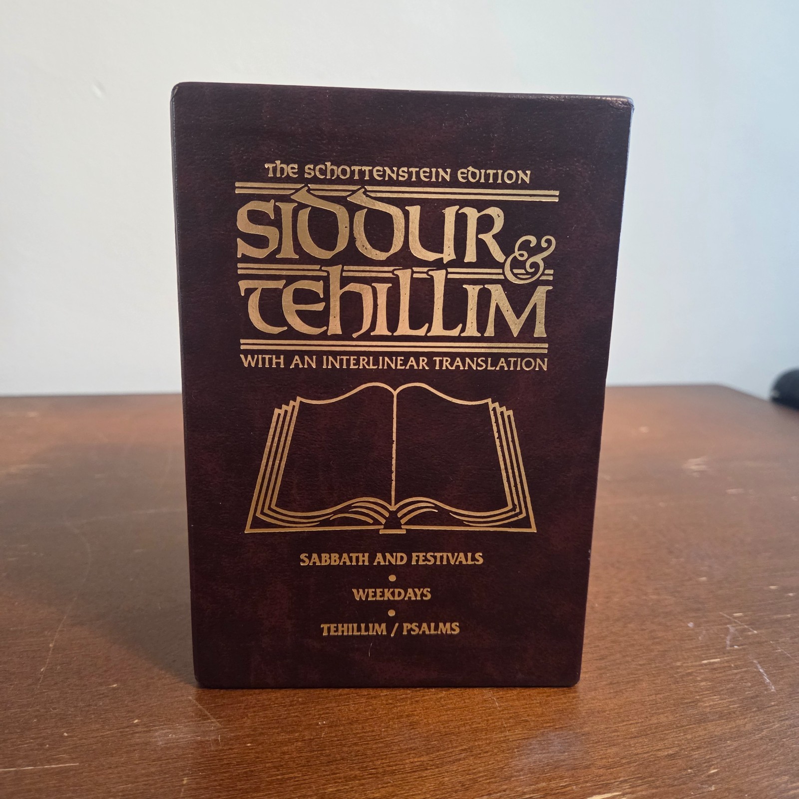 Schottenstein Siddur & Tehillim Interlinear Translation 3 Vol Set HC