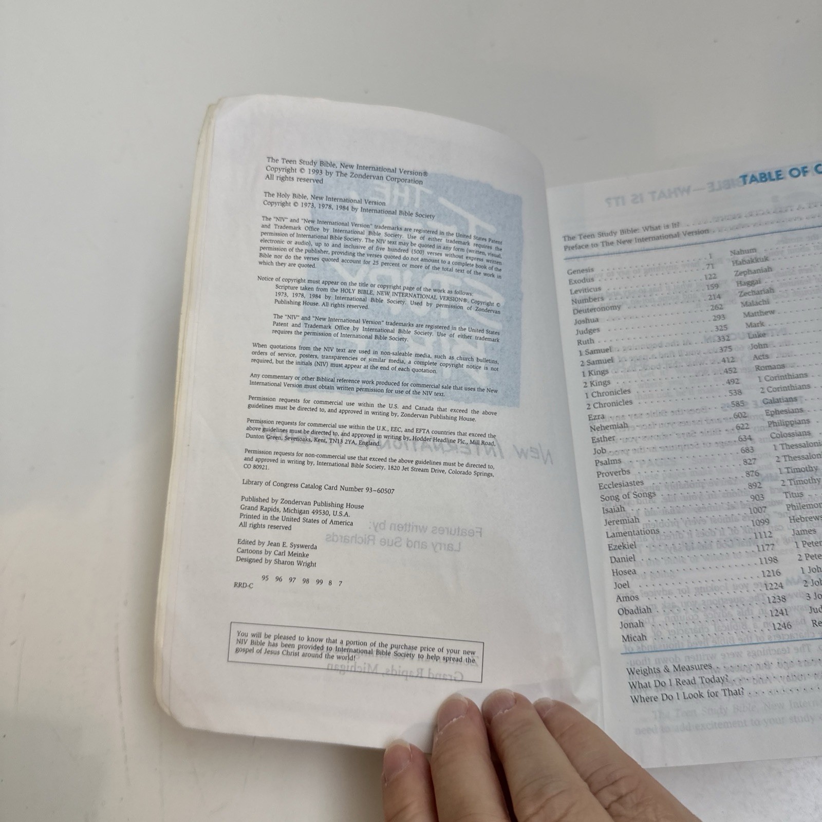 📖The Teen Study Bible (Please Read Description) 📖