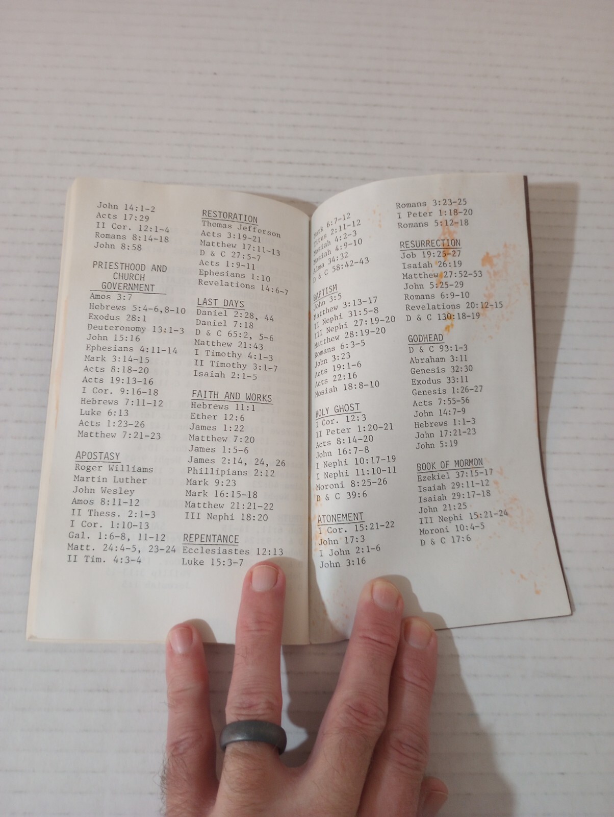For The Perfecting Of The Saints A Guide For Memorizing Key Gospel Scriptures