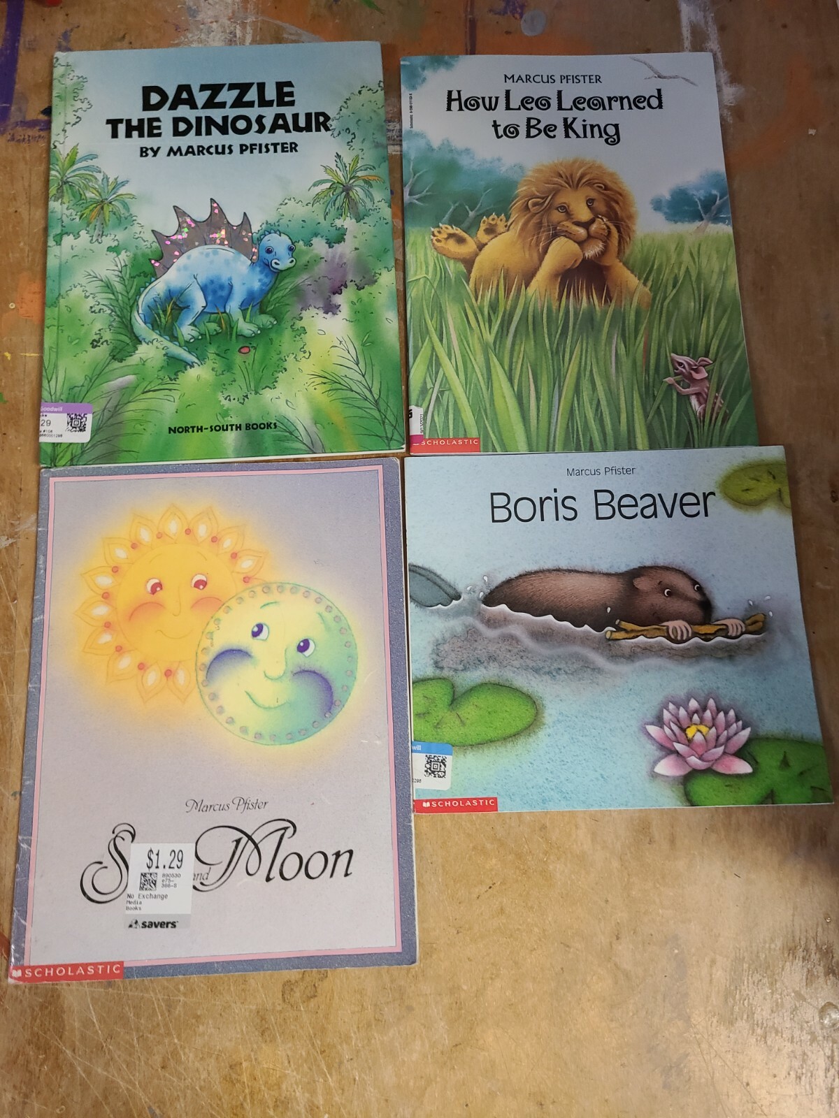 Marcus Pfister Book Lot – 15 Books
