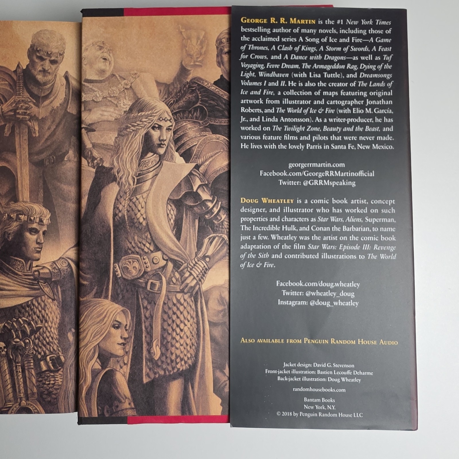Fire & Blood George R.R. Martin Hardcover First Edition House of the Dragon