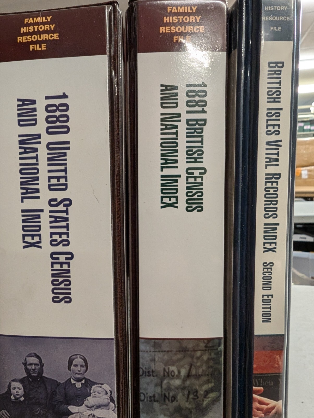 Family Search Genealogical Research CD Rom 3 sets in bundle VG 240711