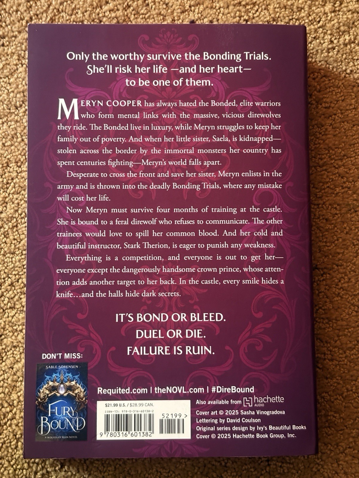 Dire Bound by Sable Sorensen (2025, Trade Paperback) New