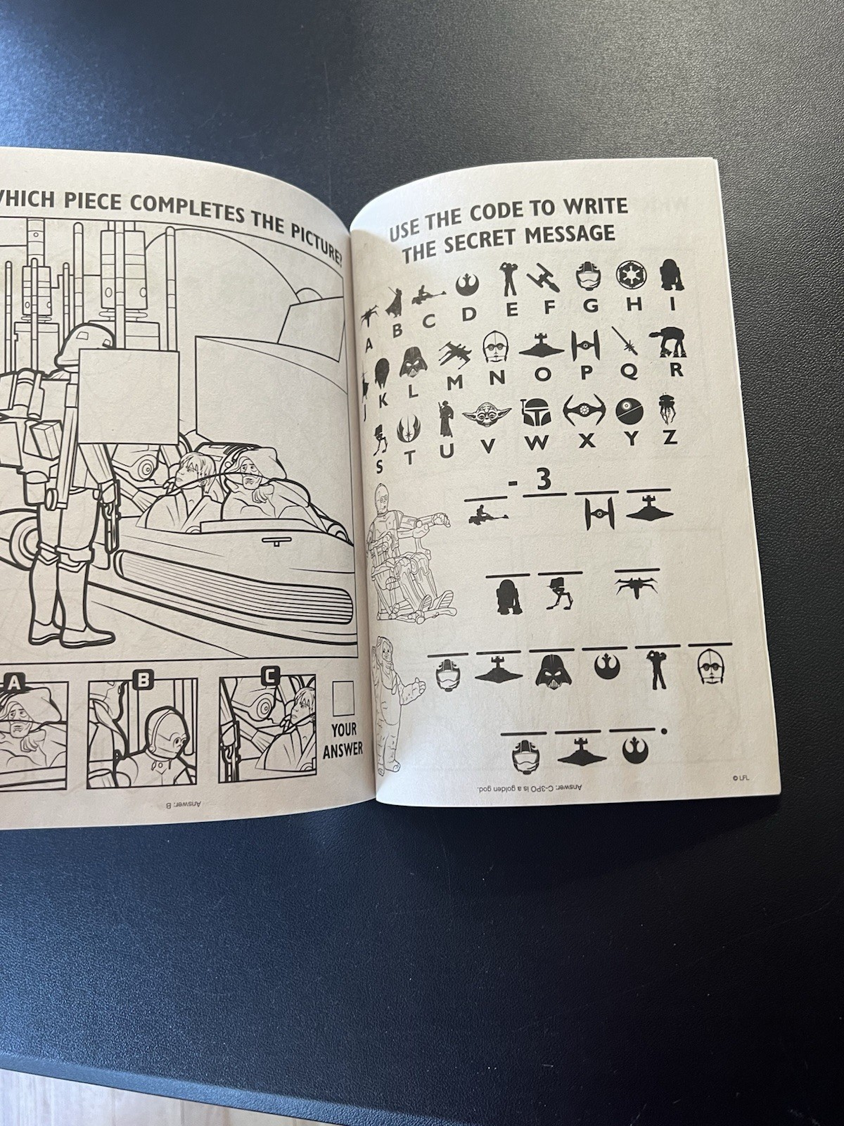 Star Wars Coloring & Activity Book 190 Pages NEW