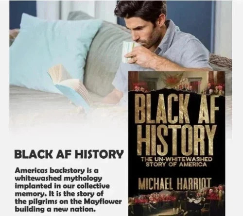 Black AF History The Un-Whitewashed Story of America Hardcover New free shipping