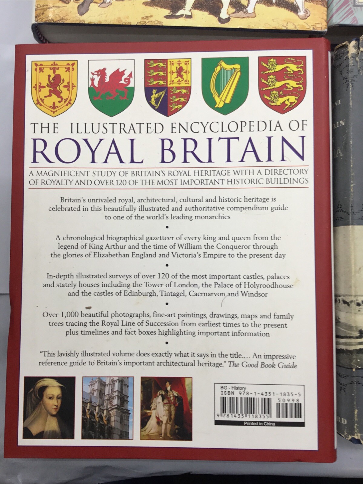 ENGLAND UNITED Kingdom History 4 Book Lot Nonfiction British Empire Royals