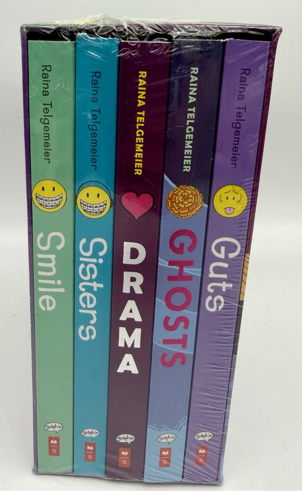 Raina Telgemeier 5 Book Collection Box Set Children’s Books