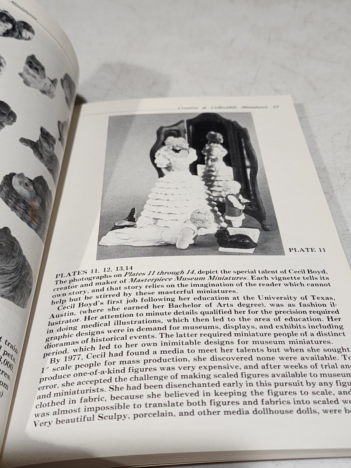 1984 Softcover Creative & Collectible Miniatures PB-Lillian Baker-156 pages