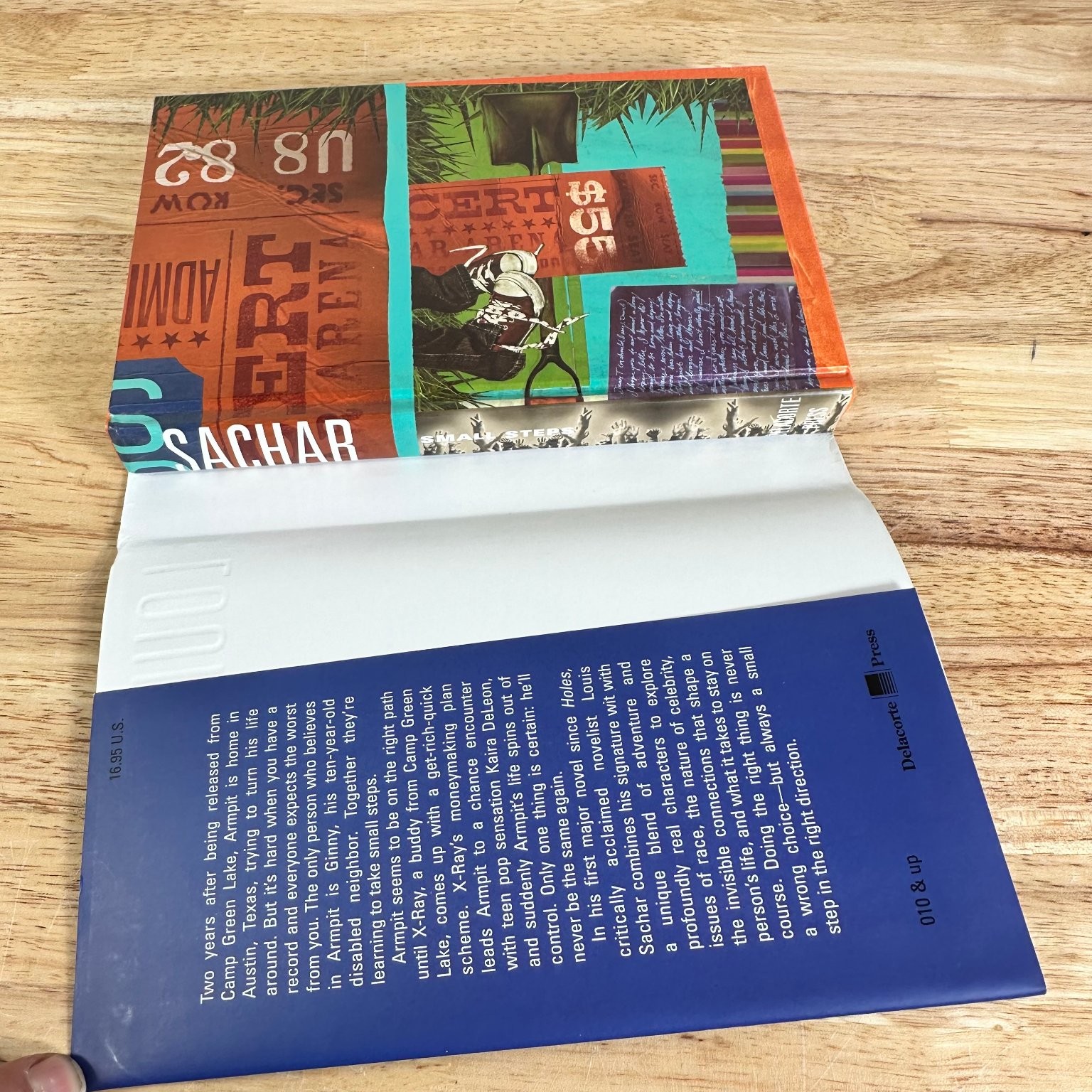 Small Steps Louis Sachar 2006 Signed First Edition Delacorte Press