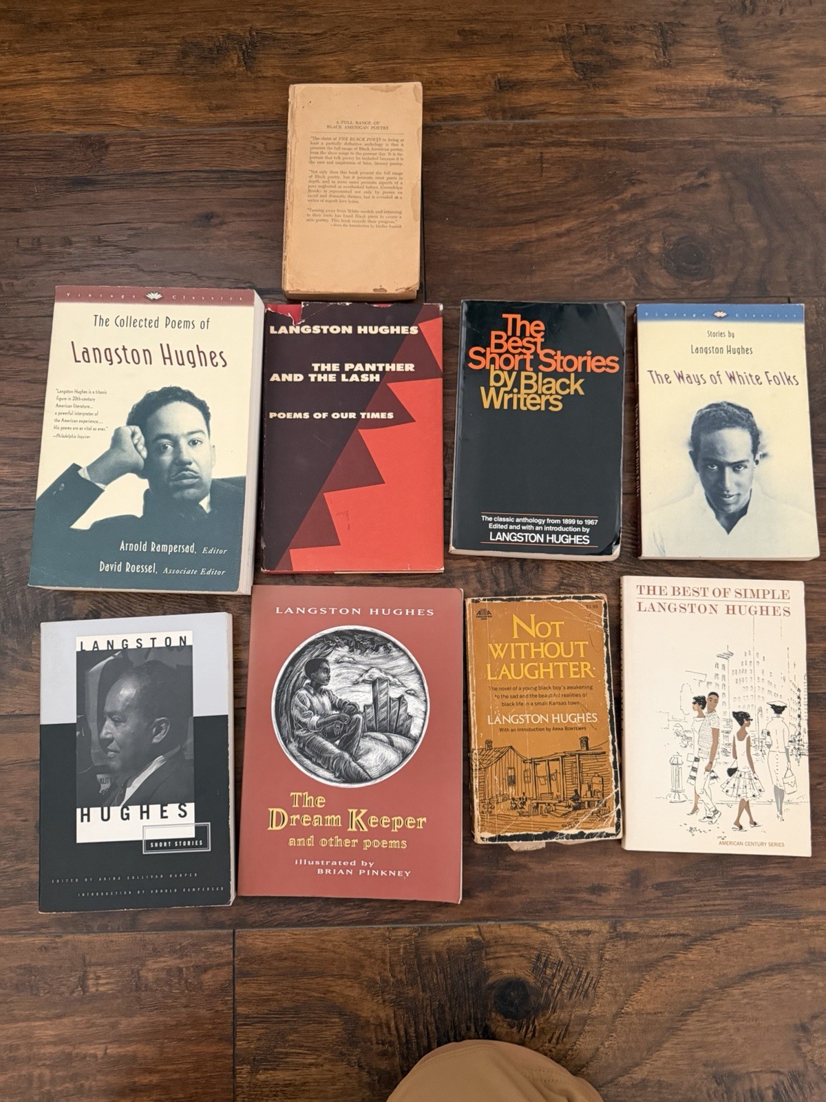 Langston Hughes Paperback Lot of 7 Vintage Classics 1st Edition Vintage Books