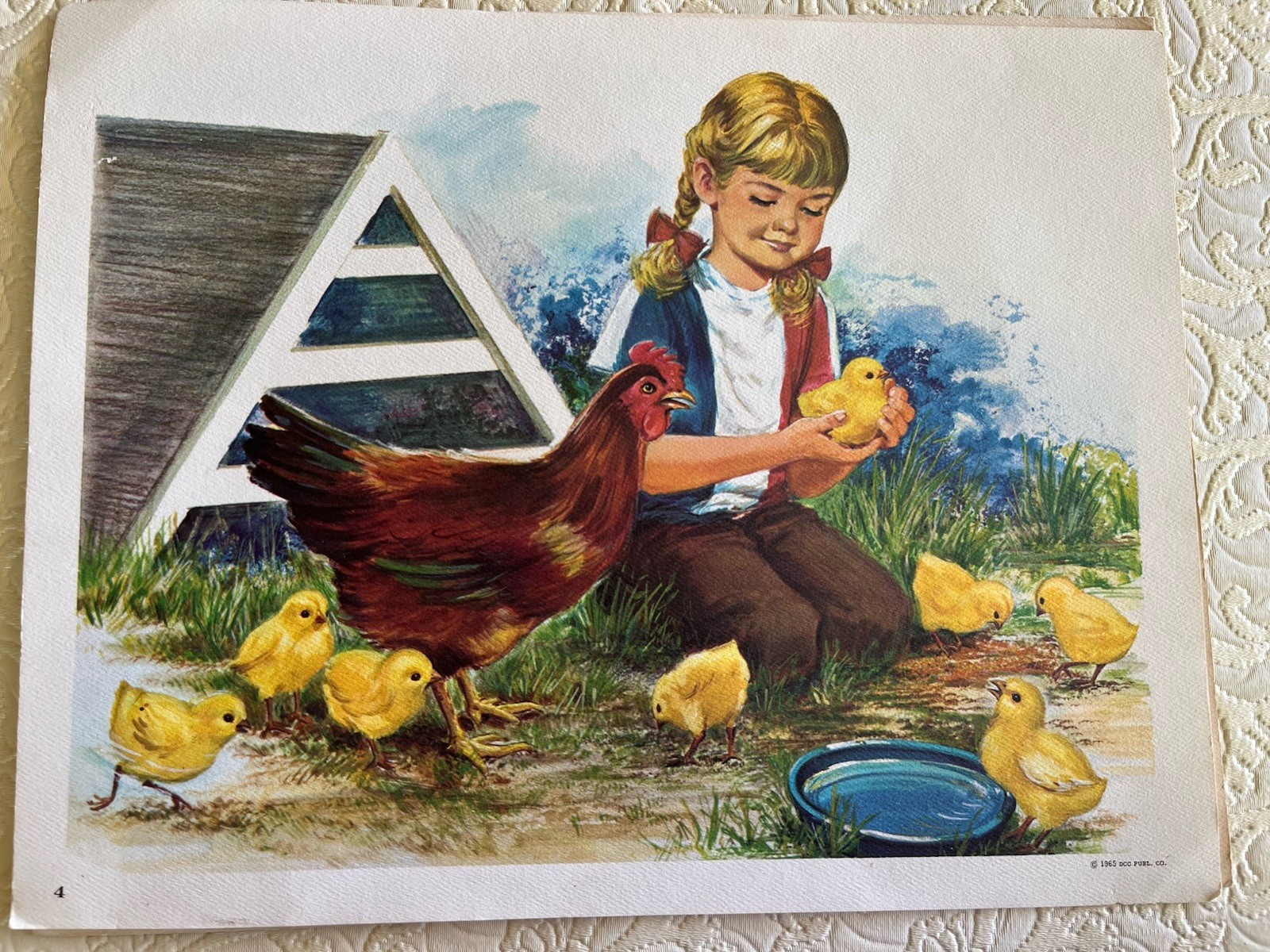 1965 David C Cook Publishing Instructions 7 Holiday Posters Educational ￼