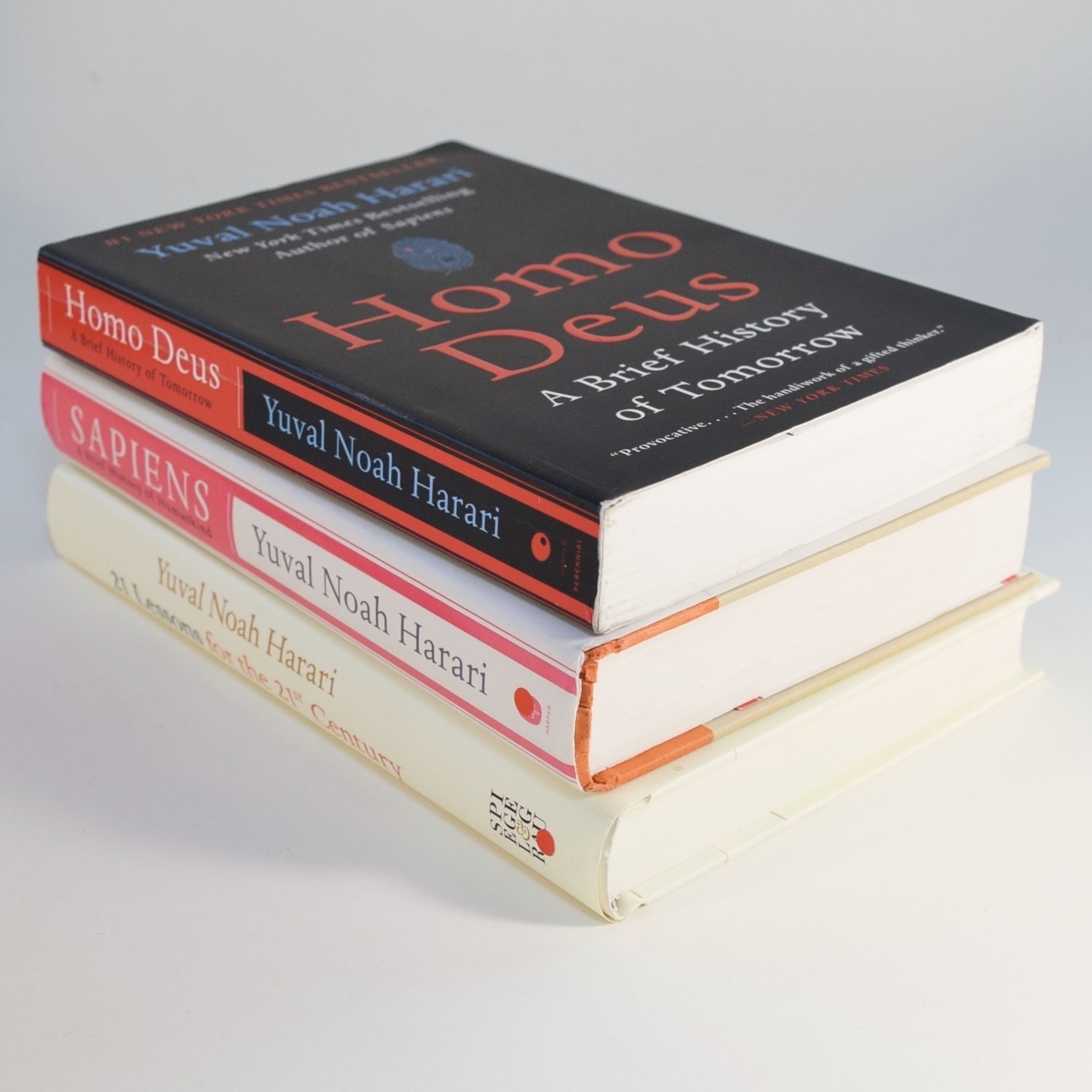 Yuval Noah Harari Set – Sapiens + Homo Deus + 21 Lessons for 21st Century