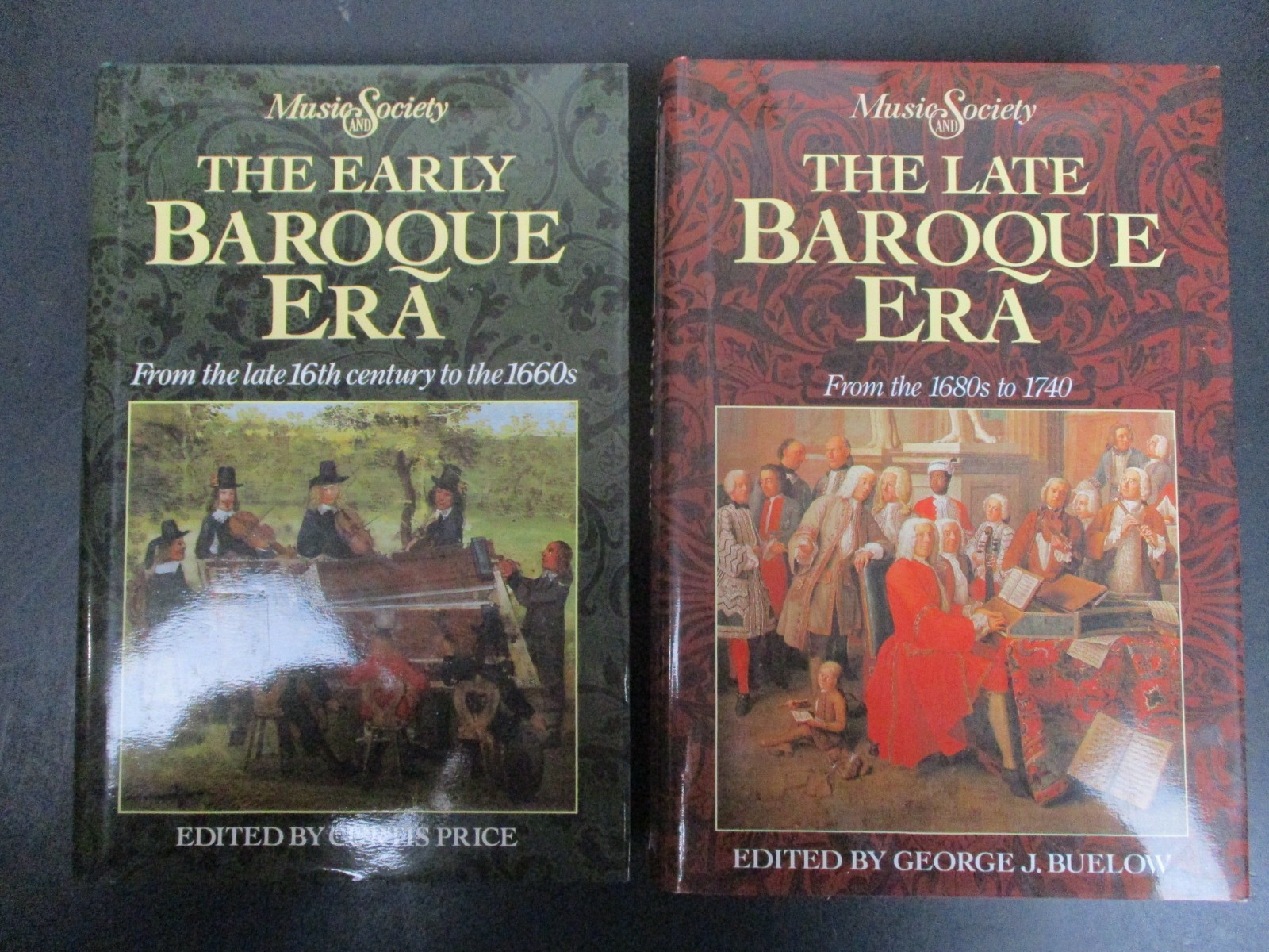 Lot 2 Music and Society Early & Late Baroque Era 1660s-1740 Hardcover HCDJ