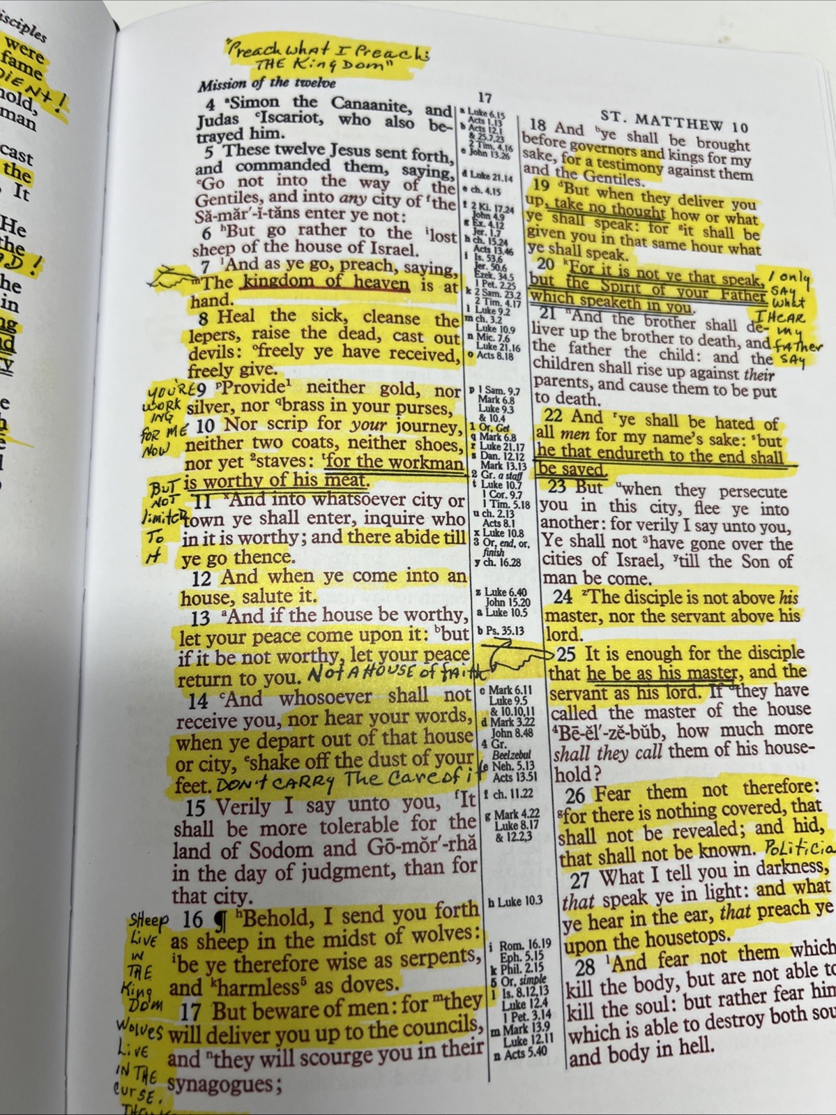 THE NEW TESTAMENT KJV Kenneth Copeland Personal Notes Edition, Faux Leather,