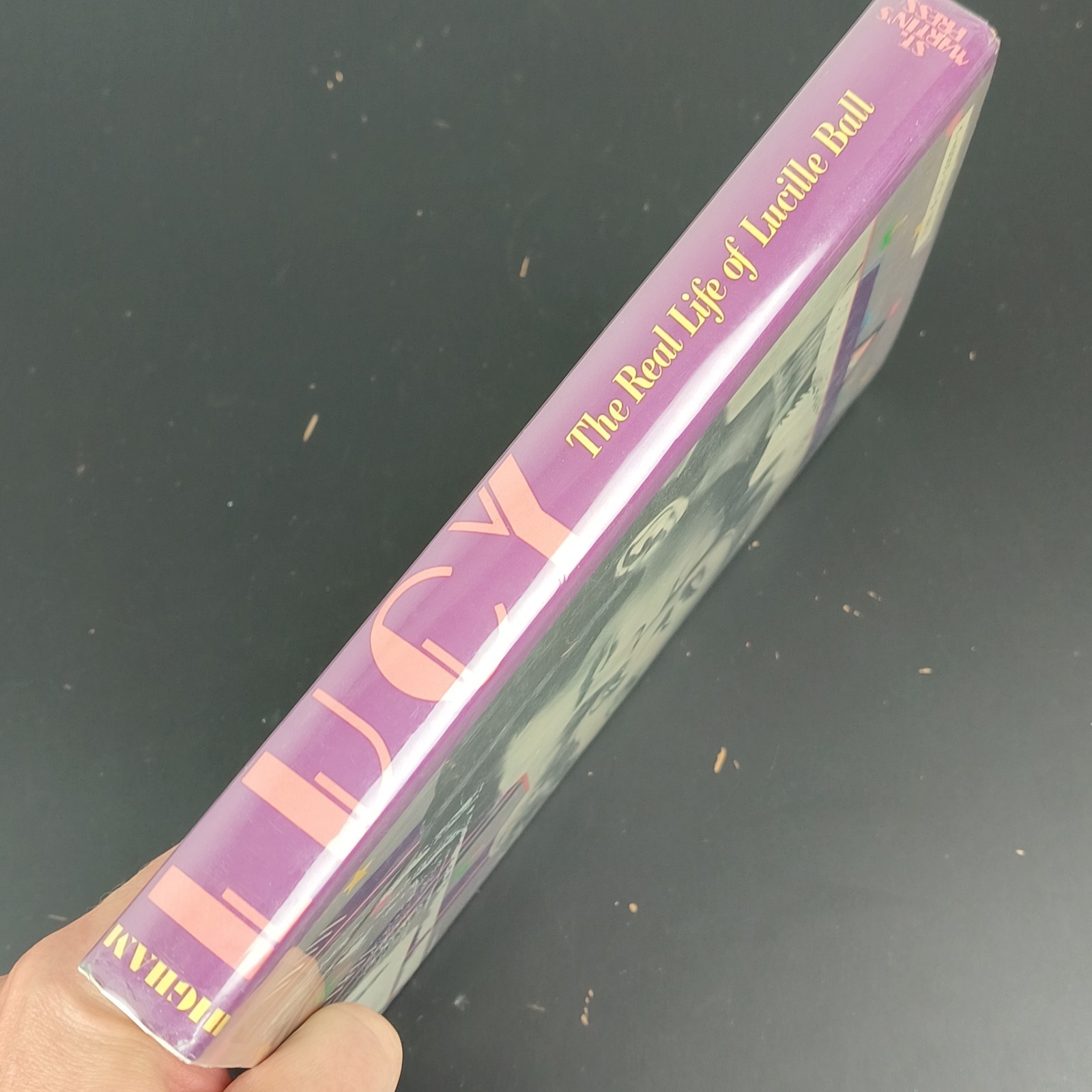 The Life of Lucille Ball by Charles Higham Signed By The Author With Note