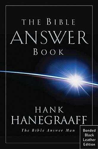 The Bible Answer Book – Leather Bound, by Hanegraaff Hank – Very Good