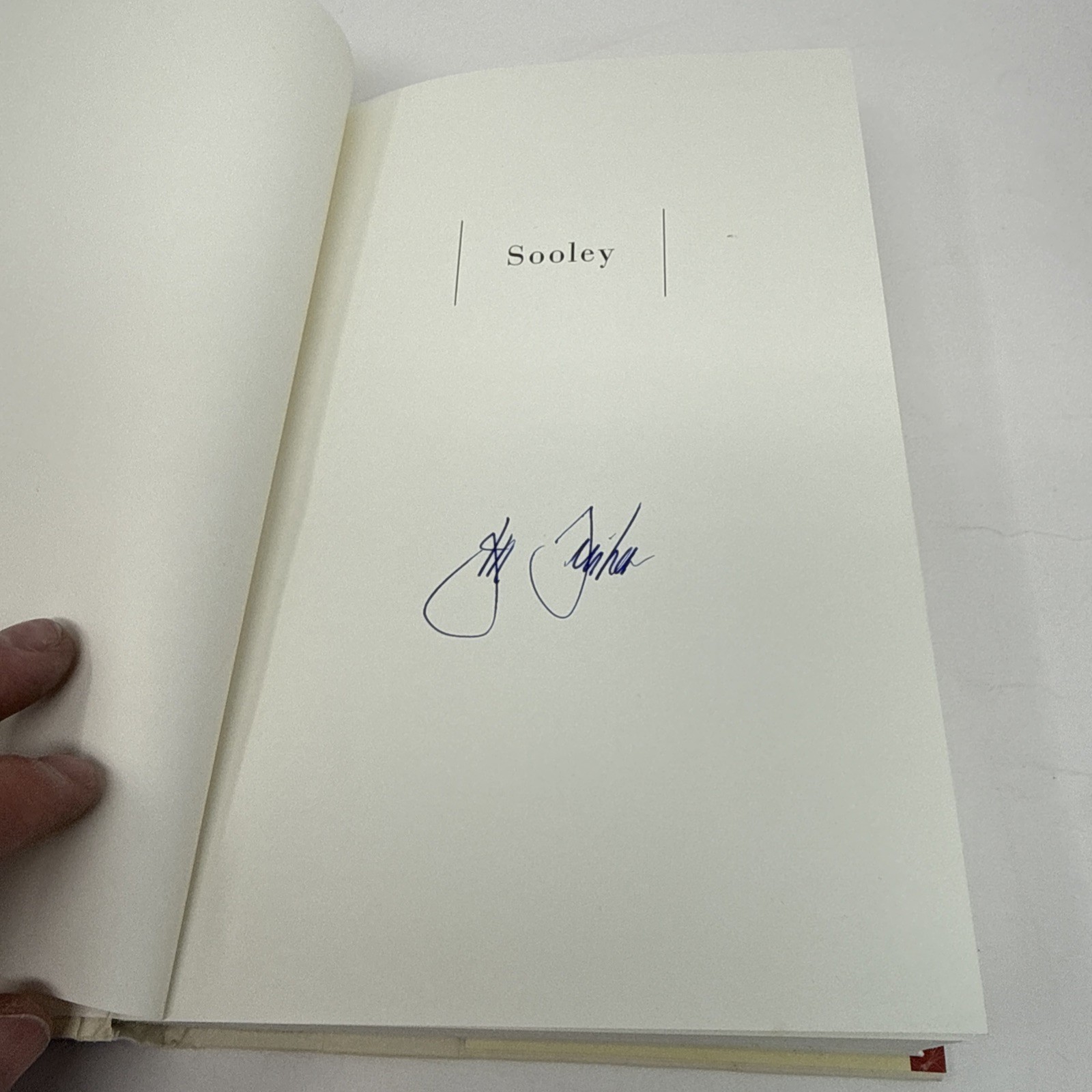 Sooley 2021 HC 1st Ed.1st SIGNED John Grisham