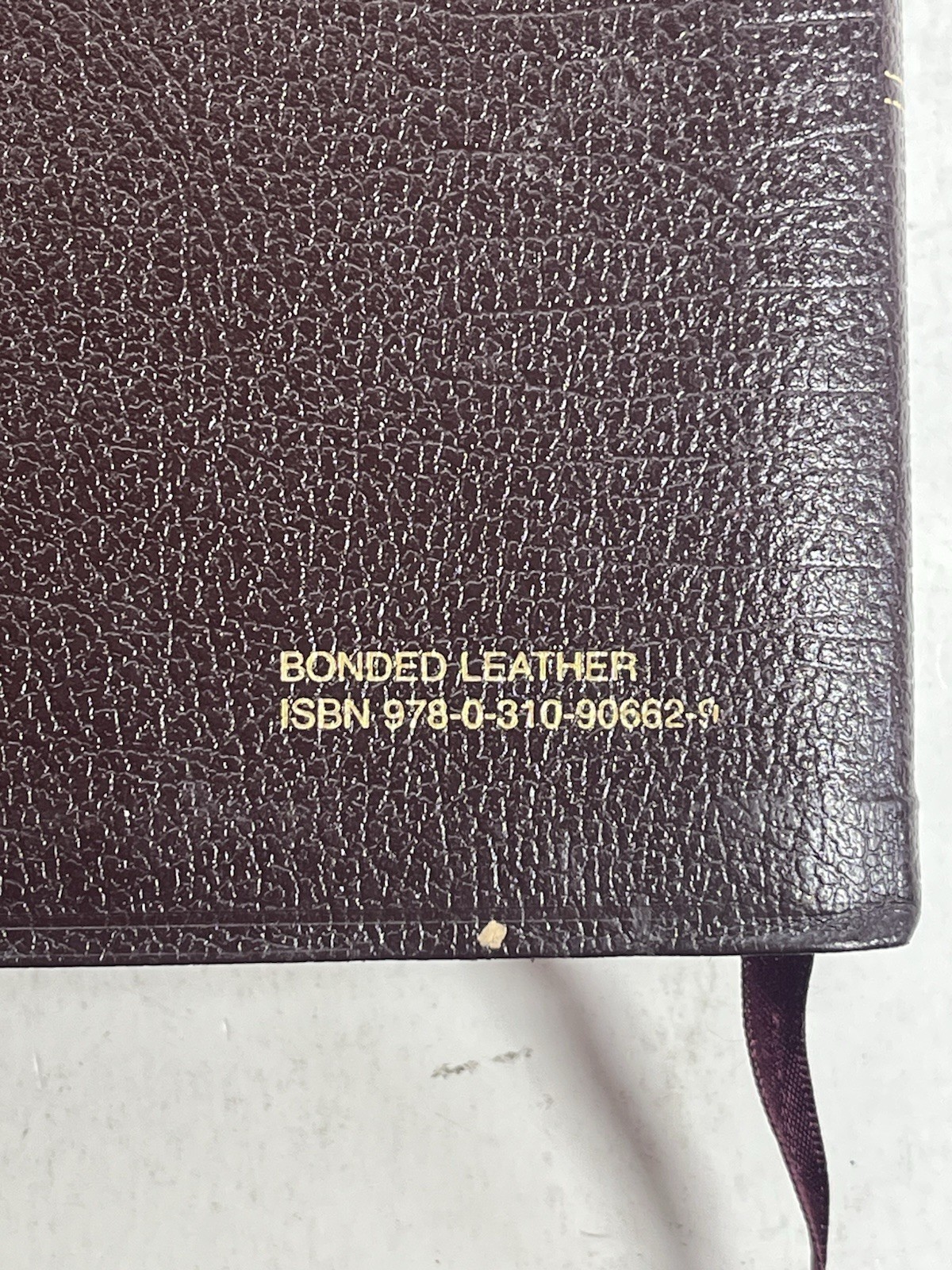 Zondervan 1985 NIV/KJV Parallel Bible Burgundy Bonded Leather (1984 NIV Text)