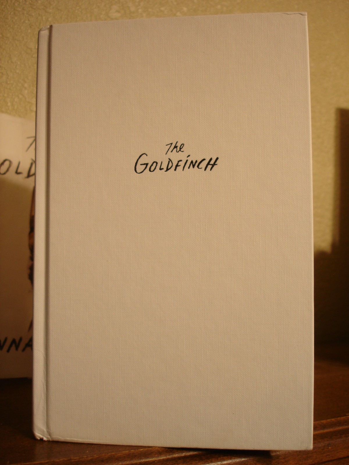 Donna Tartt – The Goldfinch – SIGNED – 1st Edition – HC/DJ