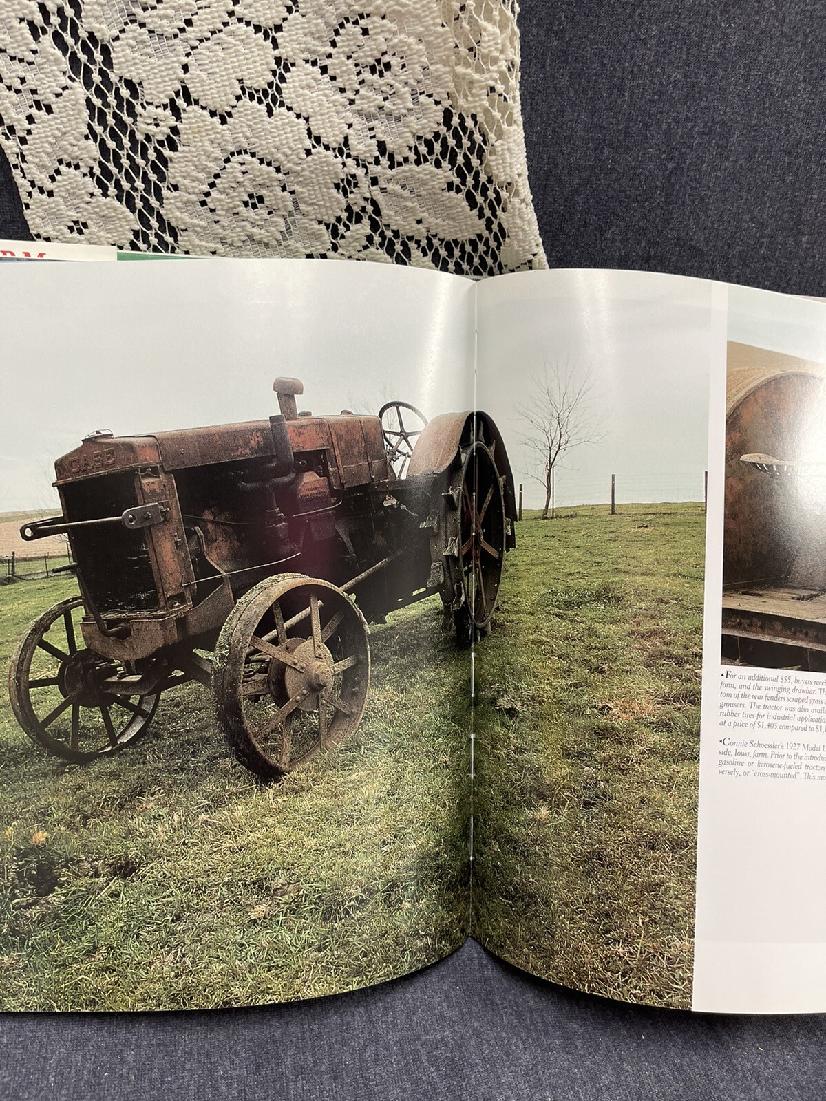 Farm Tractors: A Living History by Randy Leffingwell (1995) Like New HB/DJ