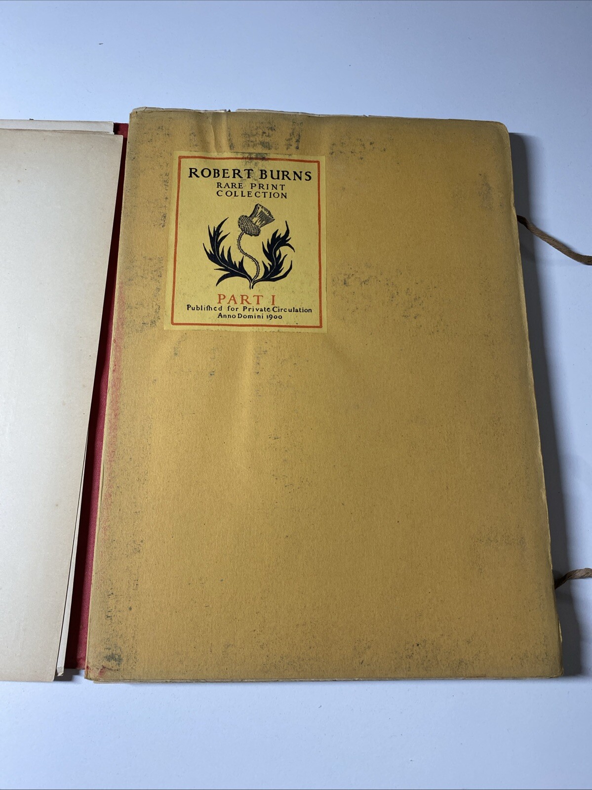 Robert Burns Rare Print Collection Connoisseur Edition #475 1900 Hardcover