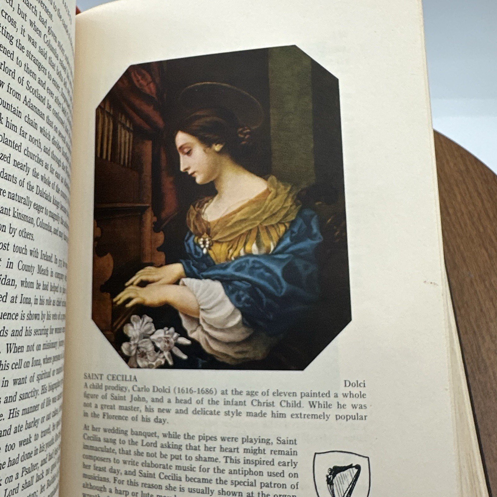 Vintage 1954 Lives of Saints Illustrated Hardcover John J. Crawley & Co.